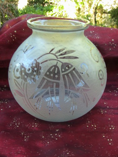 Importante vaso sfera art - vaso,