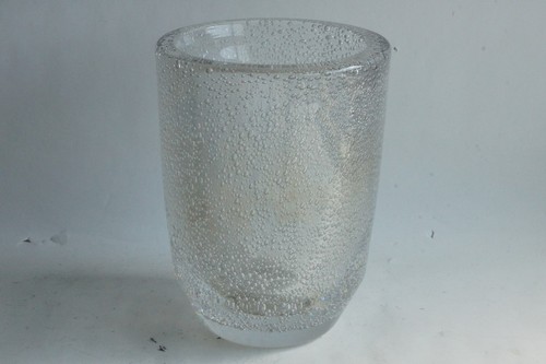 Daum nancy vase verre - nancy, bullé