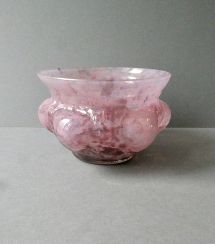 Vase verre marmoréen - vase,