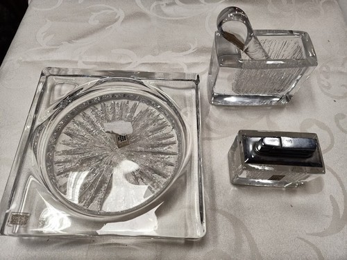 Set fumo cristallo daum - set, da