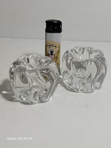 Coppia candele cristallo - coppia,