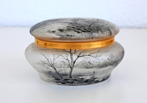 Daum nancy bonbonnière verre - nancy,