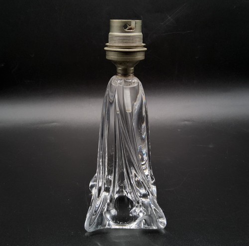Pied lampe cristal blanc - de,
