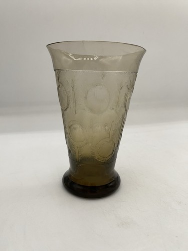 Rarissimo vaso vetro - rarissimo, inciso