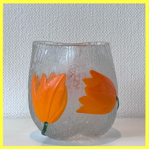 Vaso vetro art deco - vaso, daum