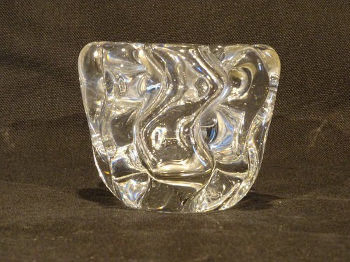 Cristal daum petit - vase, ou