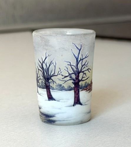 Rare vase art nouveau paysage - rare, "paysage