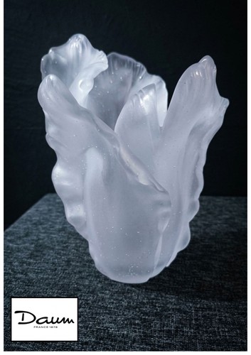Tulipe pâte verre daum - pâte,