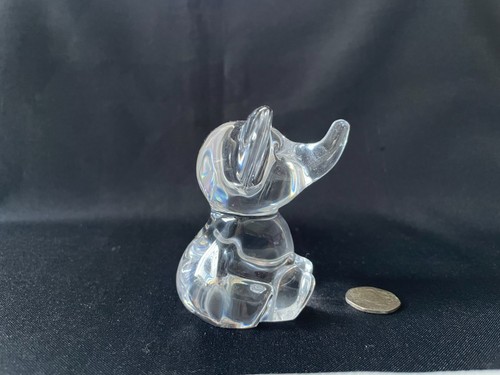 Small crystal elephant daum - elephant-,