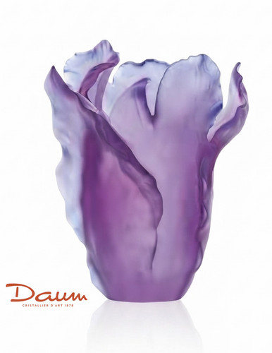 Tulipe pâte verre daum - verre,